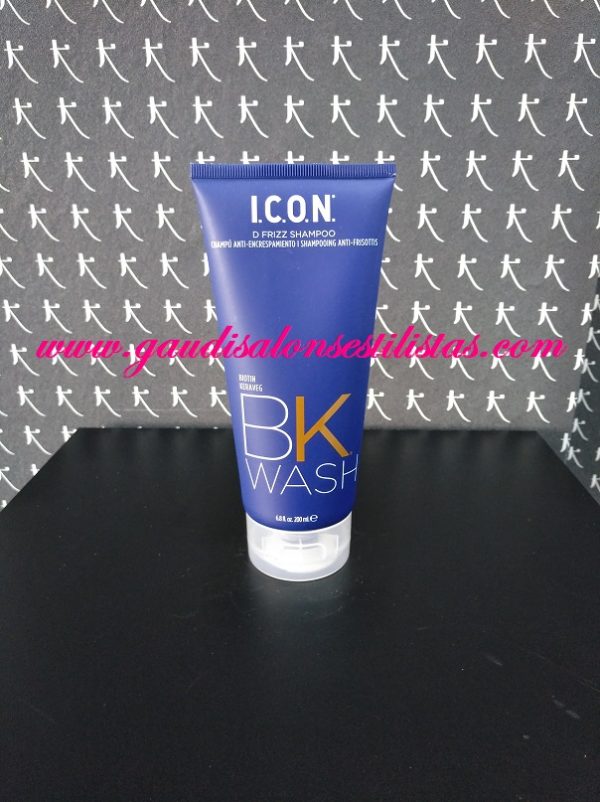 BK WASH CHAMPÚ ANTIENCRESPAMIENTO 200ML